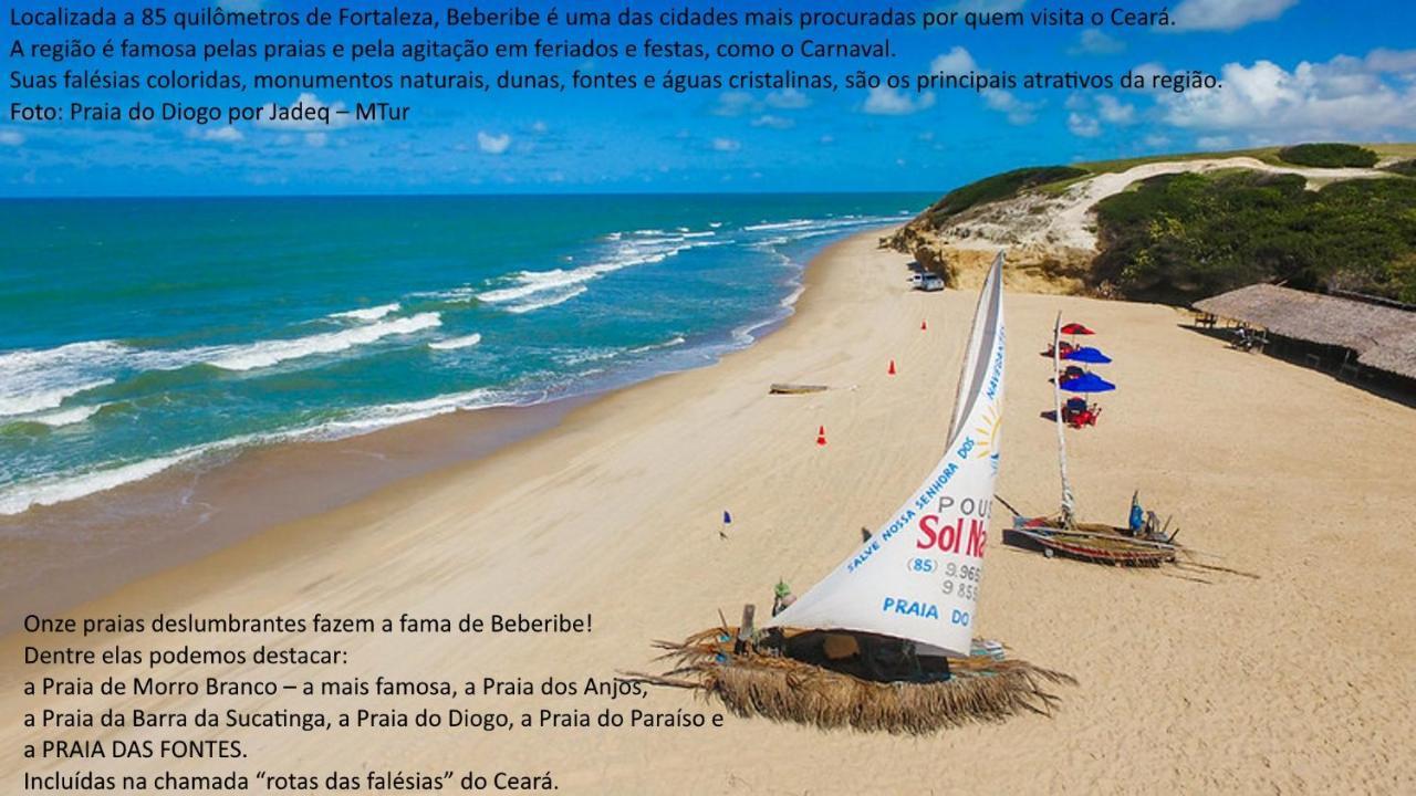 Apartamento a 60 metros para pé na areia - The Fountains - apto 105 Beberibe Extérieur photo